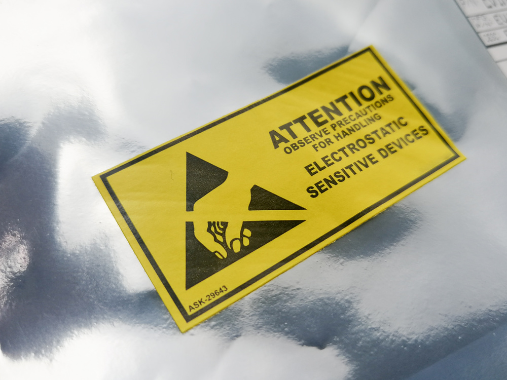 PET equipment warning label